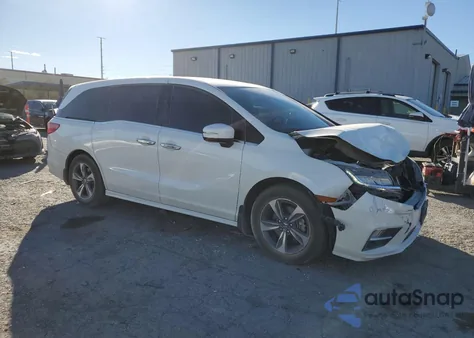 2019 Honda Odyssey Touring from USA, damaged, VIN 5FNRL6H86KB053432